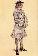 Officer wide artillery